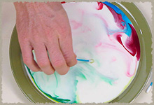 Mezclando los colores